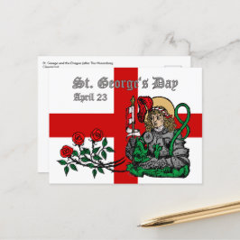 Rua. Cartão postal do dia de George (Versão Nuremb