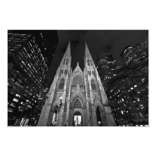 Rua, Catedral de Patrick, Impressão de Foto Nova I (Frente)