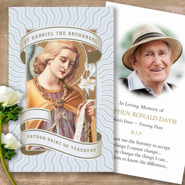 Rua católica funerária, Cartões de condolências de (catholic, religious, celebration of life, in loving memory of, prayer cards for bereavement)