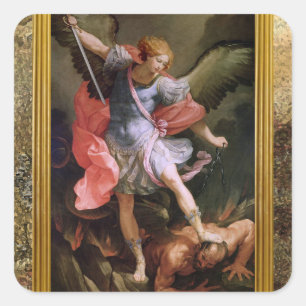 Rua com adesivos Michael