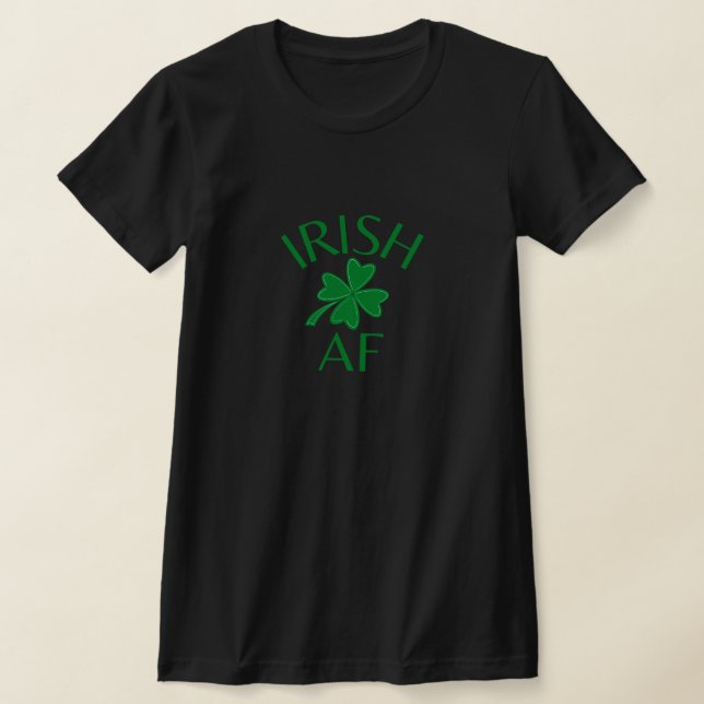 Rua de AF irlandesa. Camiseta do Dia de Patrick (Postura )