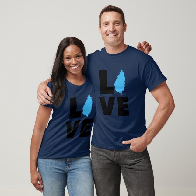 Rua de amor Lucia T-Shirt (Unissex)