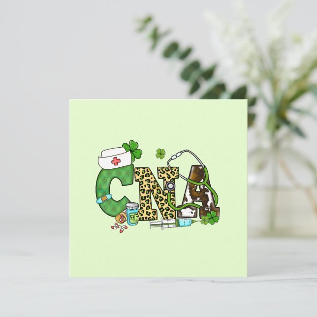 Rua de assistente de enfermagem certificada. (Em pé/Frente)