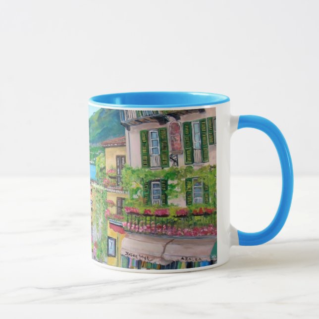 Rua de Bellagio, caneca de Italia (Direita)