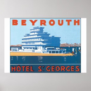 Rua de Beyrouth. Georges Poster