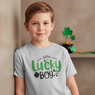 Rua de Lucky Patrick T-Shirt para Crianças