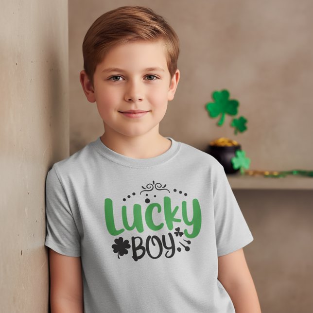 Rua de Lucky Patrick T-Shirt para Crianças (Criador carregado)