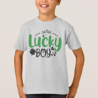 Rua de Lucky Patrick T-Shirt para Crianças
