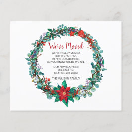 Rua de Poinsettia Orçamentária Movemos o Cartão de