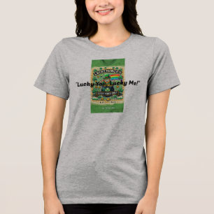 Rua de Vestuário Sortudo. Camiseta de Dia de Patri