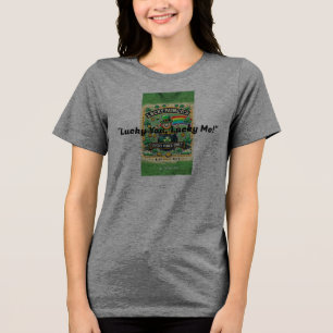 Rua de Vestuário Sortudo. Camiseta de Dia de Patri