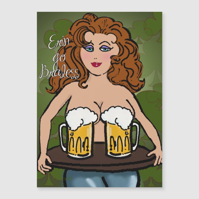 Rua, Dia de Patrick | Erin Go Braless (Frente)