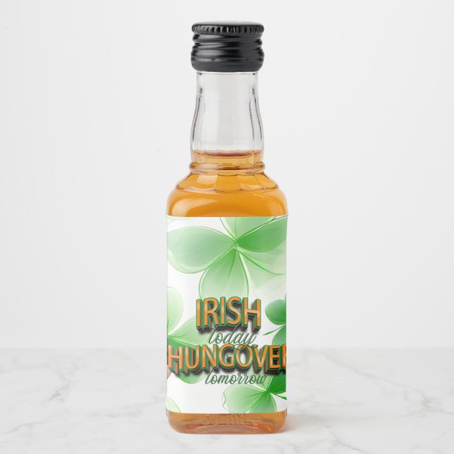 Rua. Dia de Patrick Irlandês Hoje Caçador Amanhã (Frente)