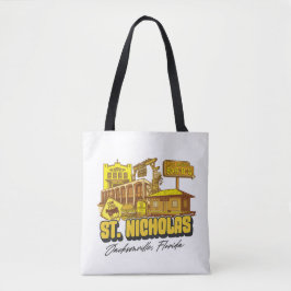 Rua do bairro Nicholas Tote Bag