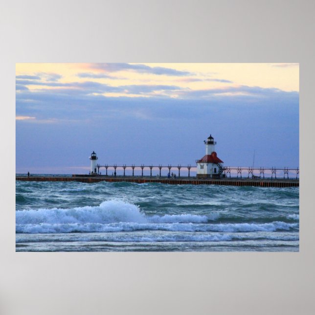 Rua do lago Michigan, Joe Lighthouse poster (Frente)