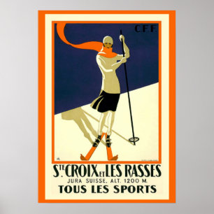 Rua Elegante Vintage (Ste). Cópia de Poster de Es