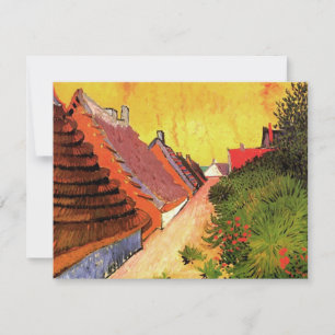 Rua em Saintes Maries por Vincent van Gogh