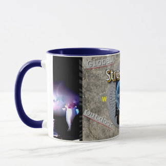 Rua eu sou caneca do logotipo