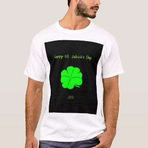 Rua Feliz, Camisa Básica Branca de Homens do Dia d