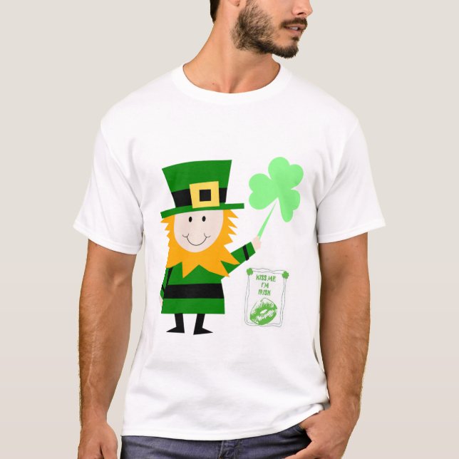 Rua Feliz, T-Shirt do Dia de Patrick (Frente)
