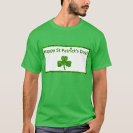 Rua Feliz, T-Shirt Verde do Dia de Patrick
