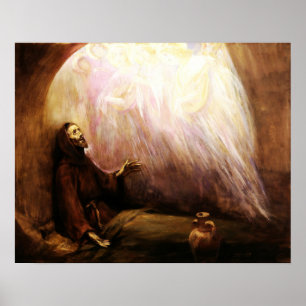 Rua Francis de Assisi Poster