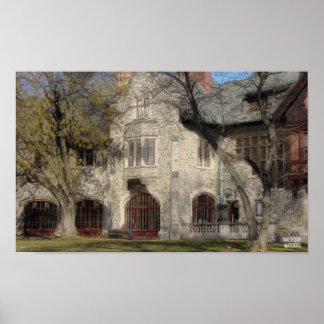 Rua Francis Prep sobre Impressão RARO de Petróleo