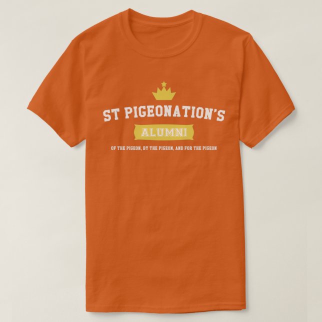 Rua Hatoful Pigeonationx27s - Camisa de alunos (Frente do Design)