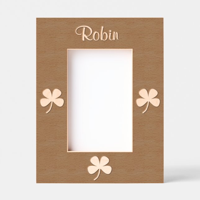 Rua Irlandesa Shamrock. Dia de Patrick 4Sean (Front)