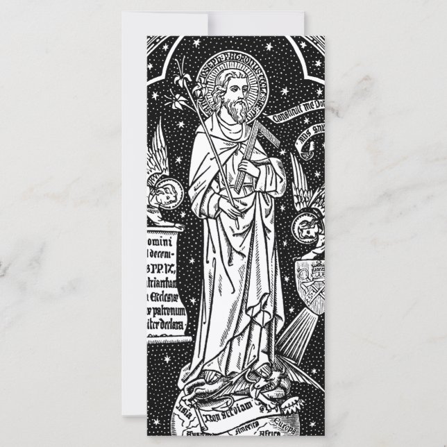 Rua. Joseph, Patrão da Igreja (Detalhe; DT 01) (Frente)