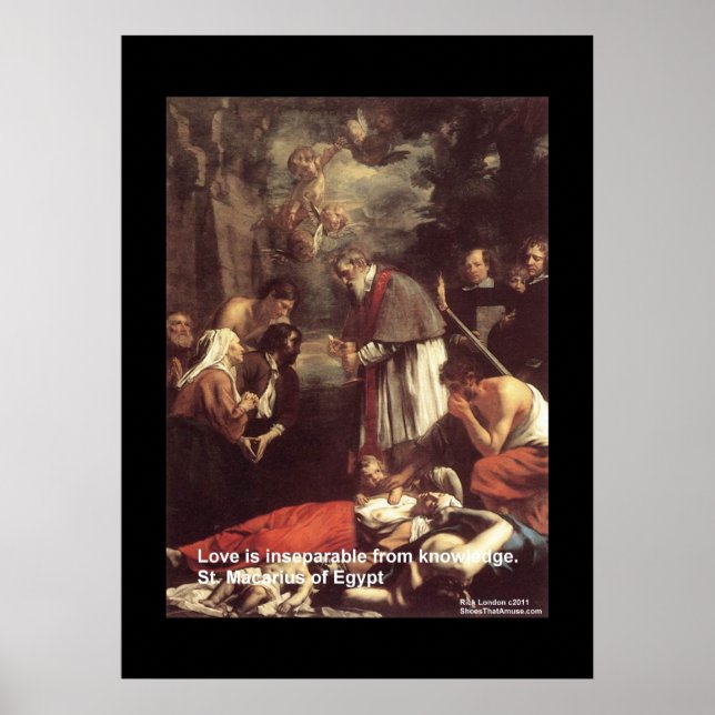 Rua Macário Do Egito, Poster de Amor/Conhecimento (Frente)