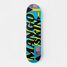 RUA MANGO SKIN JMT LUCIA 7, 3/4" skateboard Deck