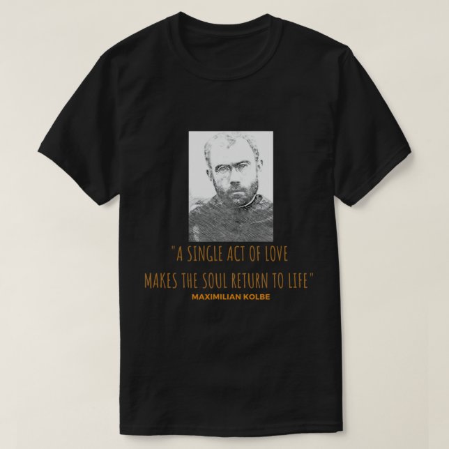 Rua Maximilian Kolbe T-Shirt (Frente do Design)