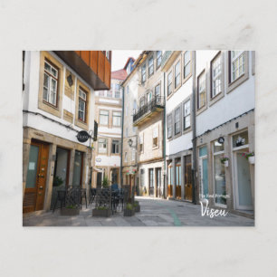 Rua Medieval - Viseu Portugal   Cartão Postal