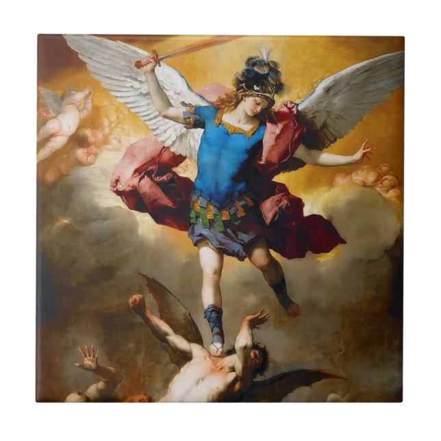 Rua Michael o Azulejo cerâmico Arcanjo 13B (Frente)