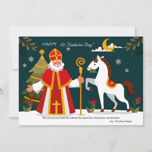 Rua, Nicholas e seu cartão de férias noturnas de c