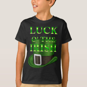 Rua, o chapéu de Patrick, é uma camisa preta