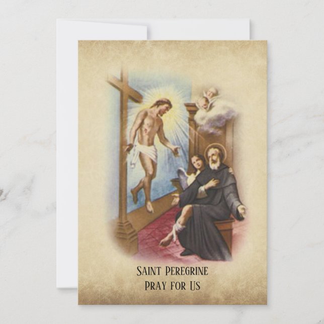 Rua. Parentesco Peregrino Santo de Doentes Cancere (Frente)