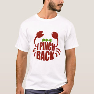 Rua Patrick's I Pinch Back Red Crab, ZFJ T-Shirt
