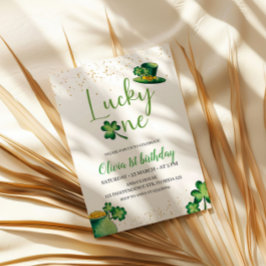 Rua. Patricks Sortudos Um Convite Aniversário