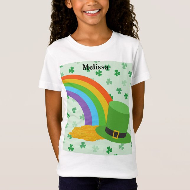 Rua personalizada. Camiseta do dia de Patrick (Frente)