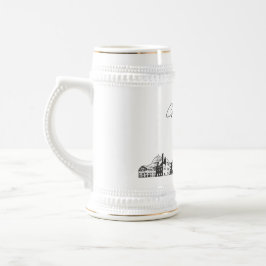 Rua Personalizada. Paul Gift Skyline Beer Caneca d