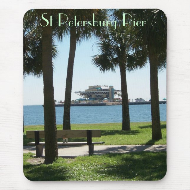 Rua Petersburg Pier Mousepad (Frente)