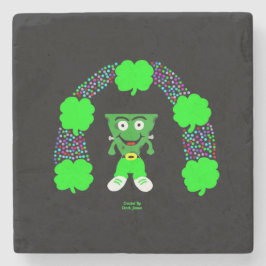 Rua, Porta copos de Pedra Marble FrankenCheese de 