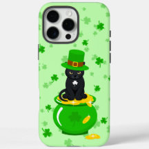 Rua, Pote de Shamrock do Dia de Patrick de Gato Ne