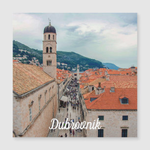 Rua principal de Dubrovnik, Croácia Magnet