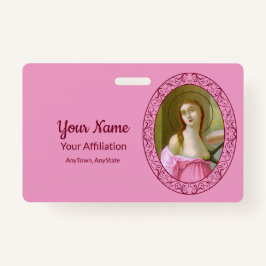 Rua rosa. Agatha (M 003) Crachá 1