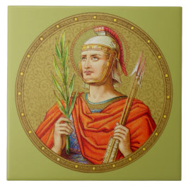 Rua. Sebastian (SNV 24) (Imagem redonda) Azulejo 2