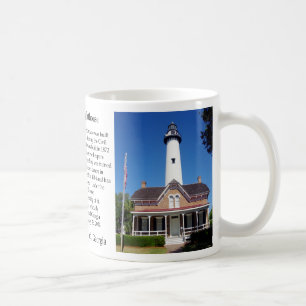 Rua. Simons Lighthouse, caneca de história