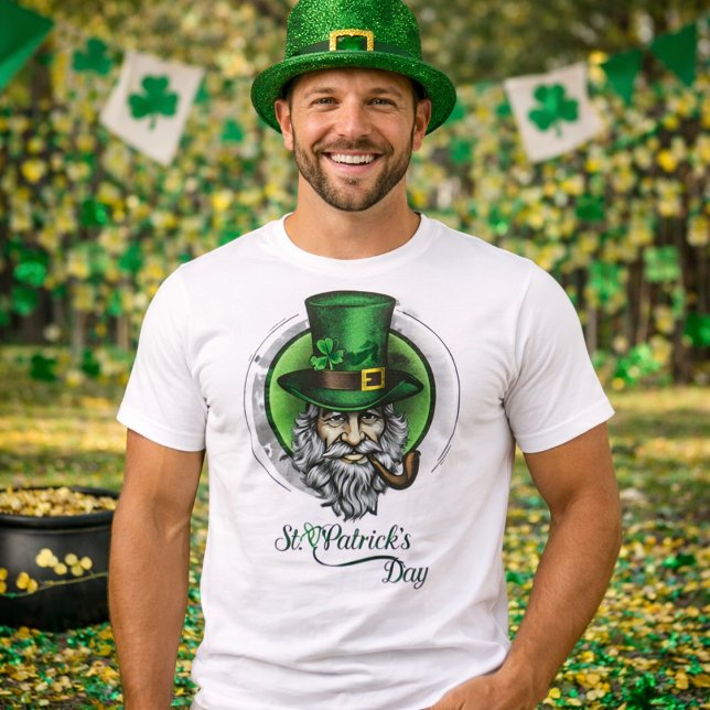 Rua, T-Shirt do Dia de Patrick (Criador carregado)